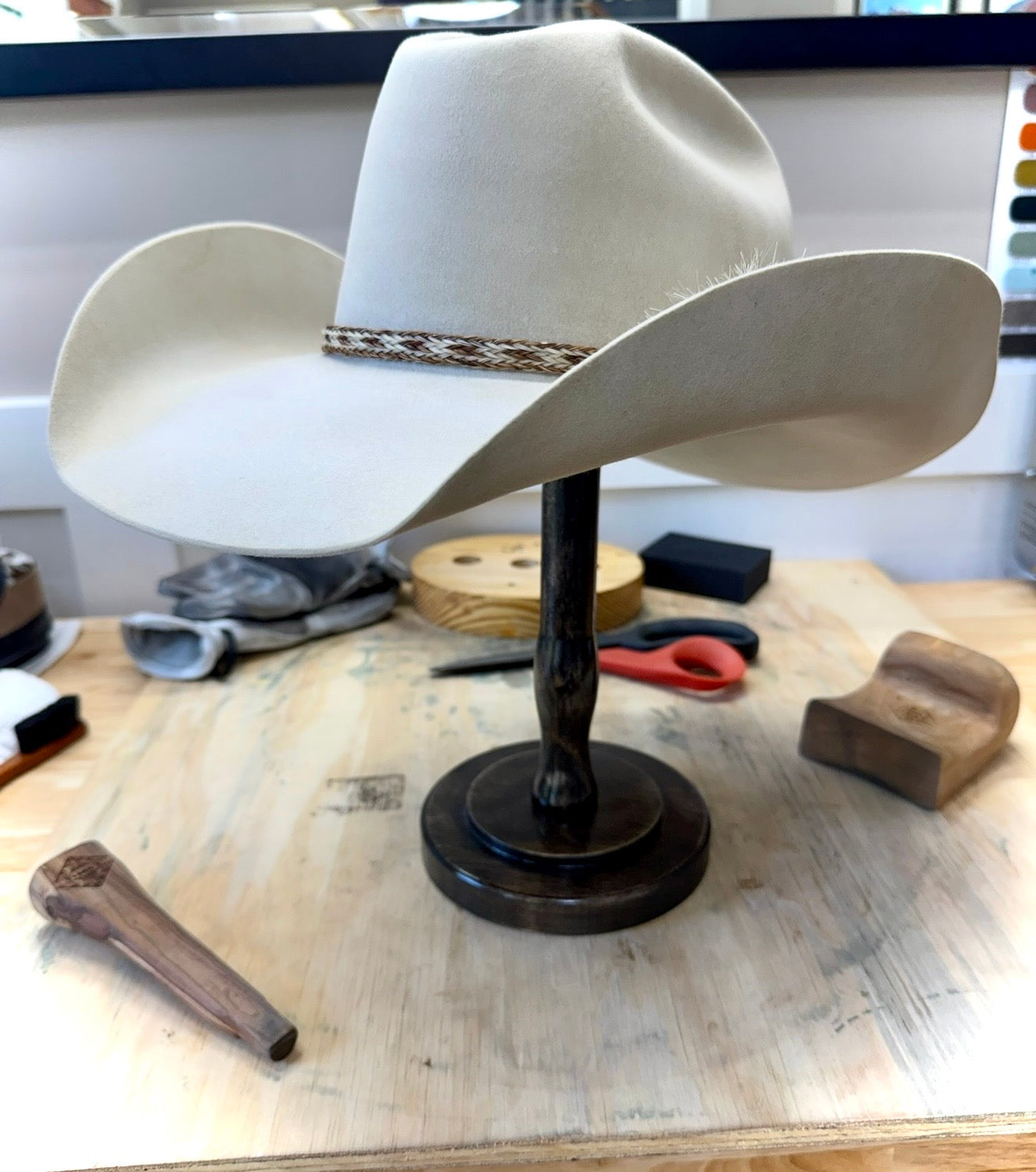 Hat Cleaning, Reshaping and Restoration