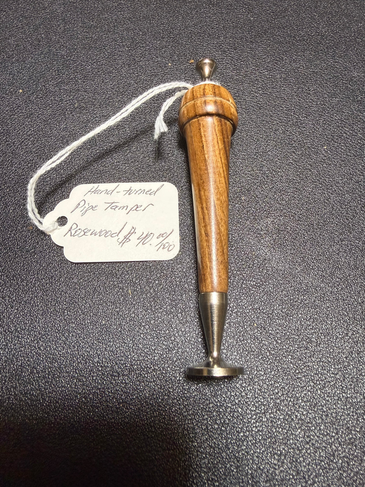 Hand-turned Dual Use Pipe Tamper