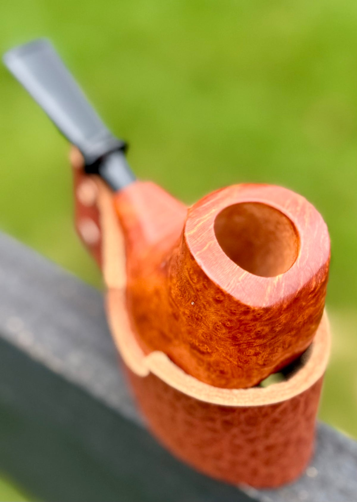 Handmade Briar Pipe - Cognac