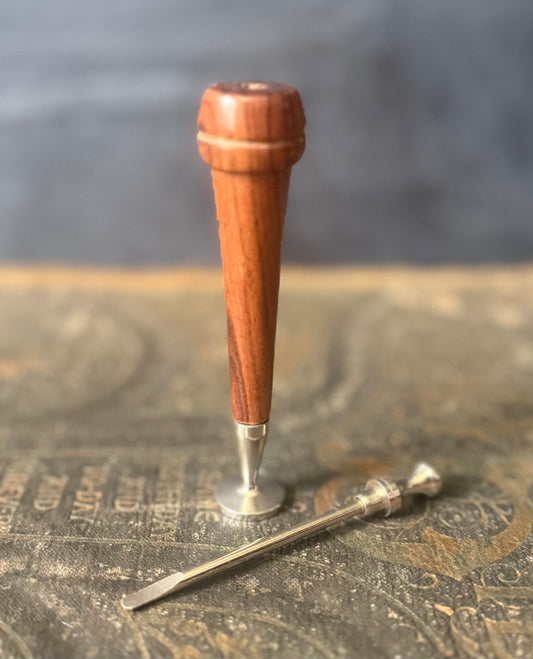 Hand-turned Dual Use Pipe Tamper